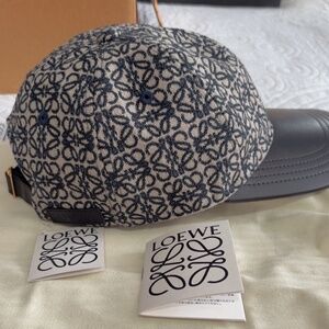 LOEWE Anagram Jacquard Cap